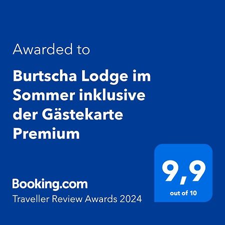 Burtscha Lodge Bürserberg Zewnętrze zdjęcie
